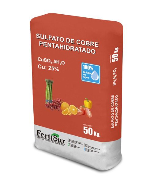 Sulfato de cobre pentahidratado | Fertilizante
