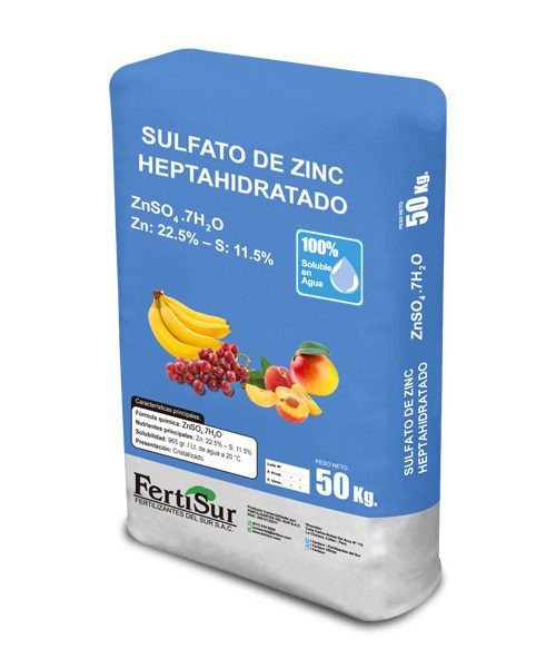 Sulfato de Zinc Heptahidratado | Fertilizante Fertisur